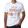 Amantea Beach Party White Mens Short Sleeve Round Neck T-Shirt 00279 - White / S - Casual