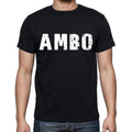 ambo Herren Kurzarm-Rundhals-T-Shirt 00016