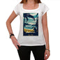 Amora Pura Vida Beach Name White Womens Short Sleeve Round Neck T-Shirt 00297 - White / Xs - Casual
