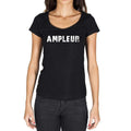 ampleur, French Dictionary, Women's Short Sleeve Round Neck T-shirt 00010
