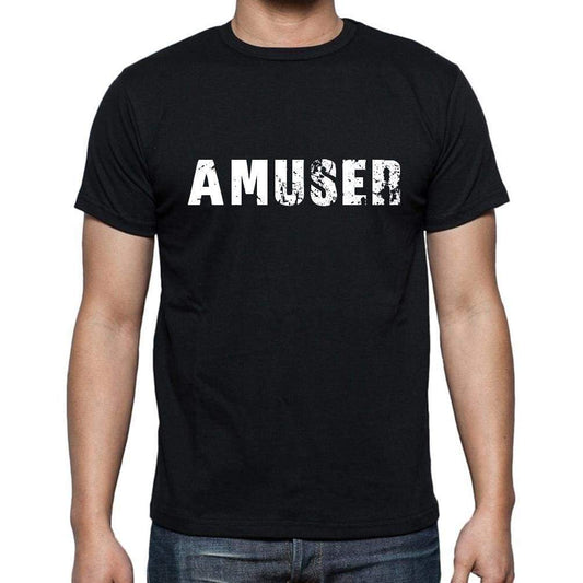 Amuser French Dictionary Mens Short Sleeve Round Neck T-Shirt 00009 - Casual