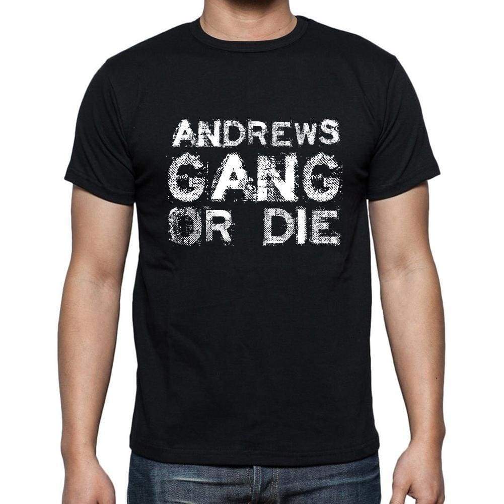 Andrews Family Gang Tshirt Mens Tshirt Black Tshirt Gift T-Shirt 00033 - Black / S - Casual