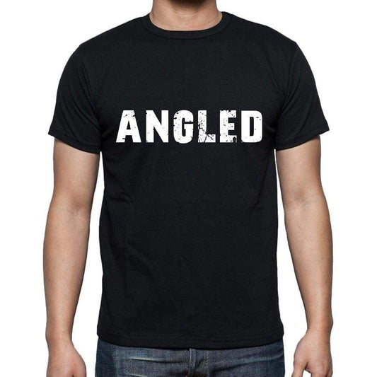 Angled Mens Short Sleeve Round Neck T-Shirt 00004 - Casual