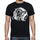 Angry Lion Head Tattoo 1 Black Gift T Shirt Mens Tee Black 00166