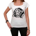 Angry Lion Head Tattoo 1 Women's Short Sleeve Scoop Neck Tee 00161