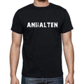 anhalten, Men's Short Sleeve Round Neck T-shirt