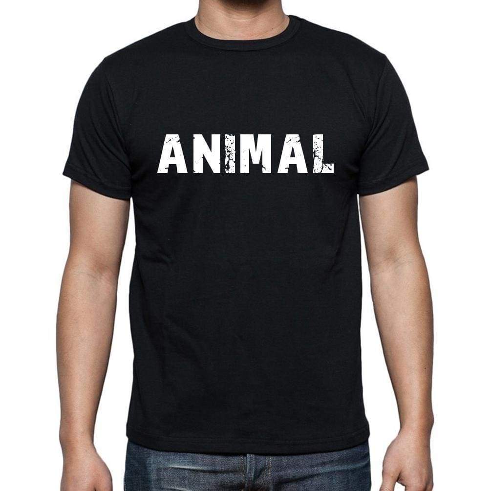 Animal French Dictionary Mens Short Sleeve Round Neck T-Shirt 00009 - Casual