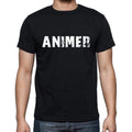 animer, French Dictionary, Men's Short Sleeve Round Neck T-shirt 00009