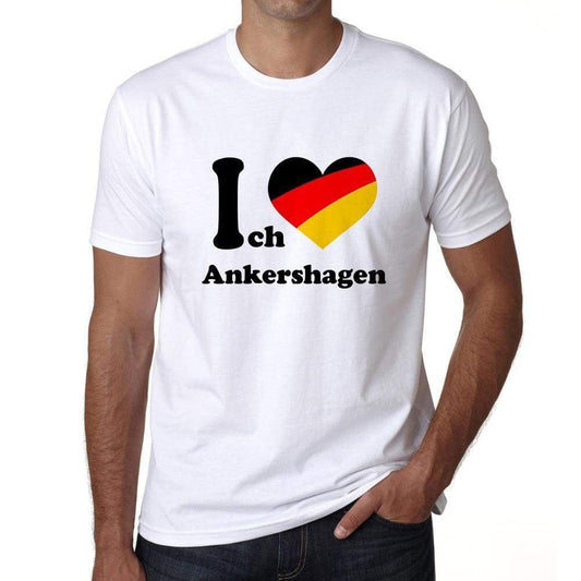 Ankershagen Mens Short Sleeve Round Neck T-Shirt 00005 - Casual