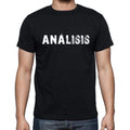 an??lisis, kurzärmliges Herren-T-Shirt mit Rundhalsausschnitt