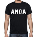 anoa Men's Short Sleeve Round Neck T-shirt 00016