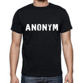 anonym ,Men's Short Sleeve Round Neck T-shirt 00004