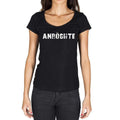 anröchte, German Cities Black, Women's Short Sleeve Round Neck T-shirt 00002