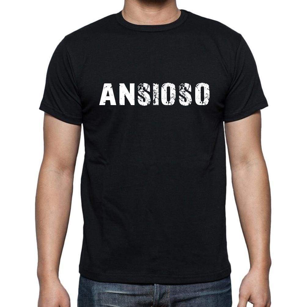 Ansioso Mens Short Sleeve Round Neck T-Shirt - Casual