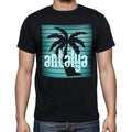 antalya, beach holidays in antalya, beach t shirts, Men's Short Sleeve Round Neck T-shirt 00028