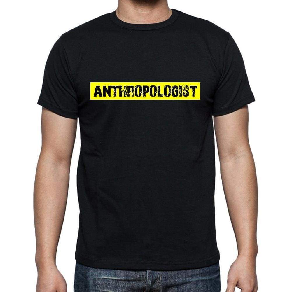 Anthropologist T Shirt Mens T-Shirt Occupation S Size Black Cotton - T-Shirt