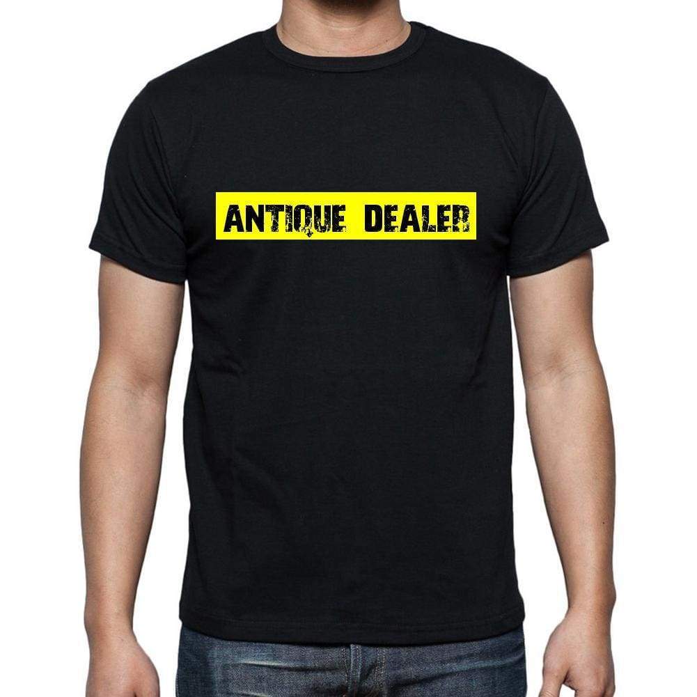 Antique Dealer T Shirt Mens T-Shirt Occupation S Size Black Cotton - T-Shirt