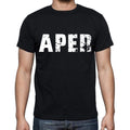 aper Herren Kurzarm-Rundhals-T-Shirt 00016