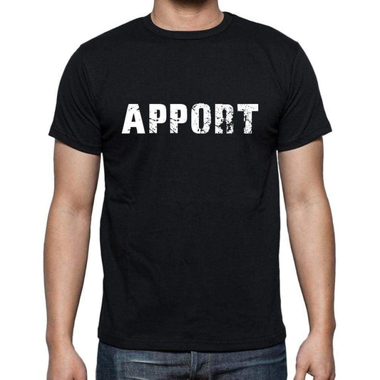 Apport French Dictionary Mens Short Sleeve Round Neck T-Shirt 00009 - Casual