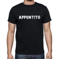 appuntito, Herren-Kurzarm-Rundhals-T-Shirt 00017
