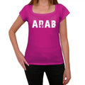 arab, Women's Short Sleeve Round Neck T-shirt