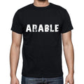 arable, Herren-Kurzarm-Rundhals-T-Shirt 00004