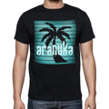 aranuka, beach holidays in aranuka, beach t shirts, Men's Short Sleeve Round Neck T-shirt 00028