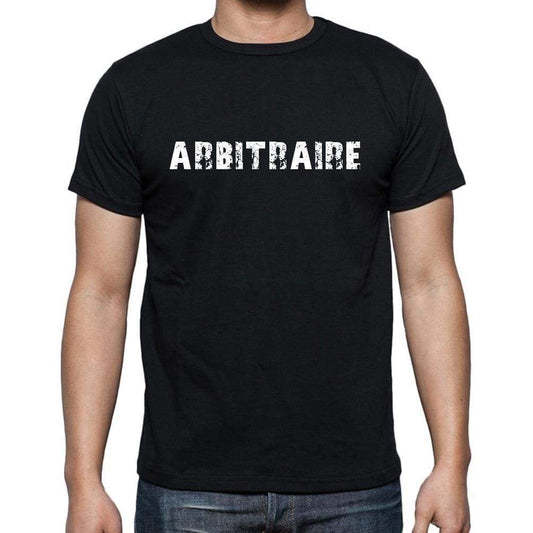 Arbitraire French Dictionary Mens Short Sleeve Round Neck T-Shirt 00009 - Casual