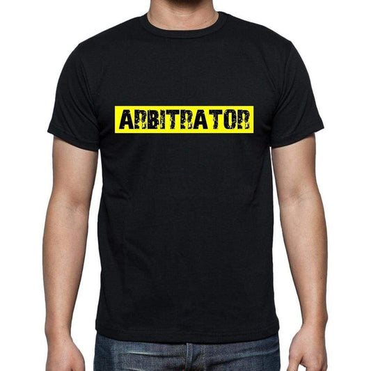 Arbitrator T Shirt Mens T-Shirt Occupation S Size Black Cotton - T-Shirt