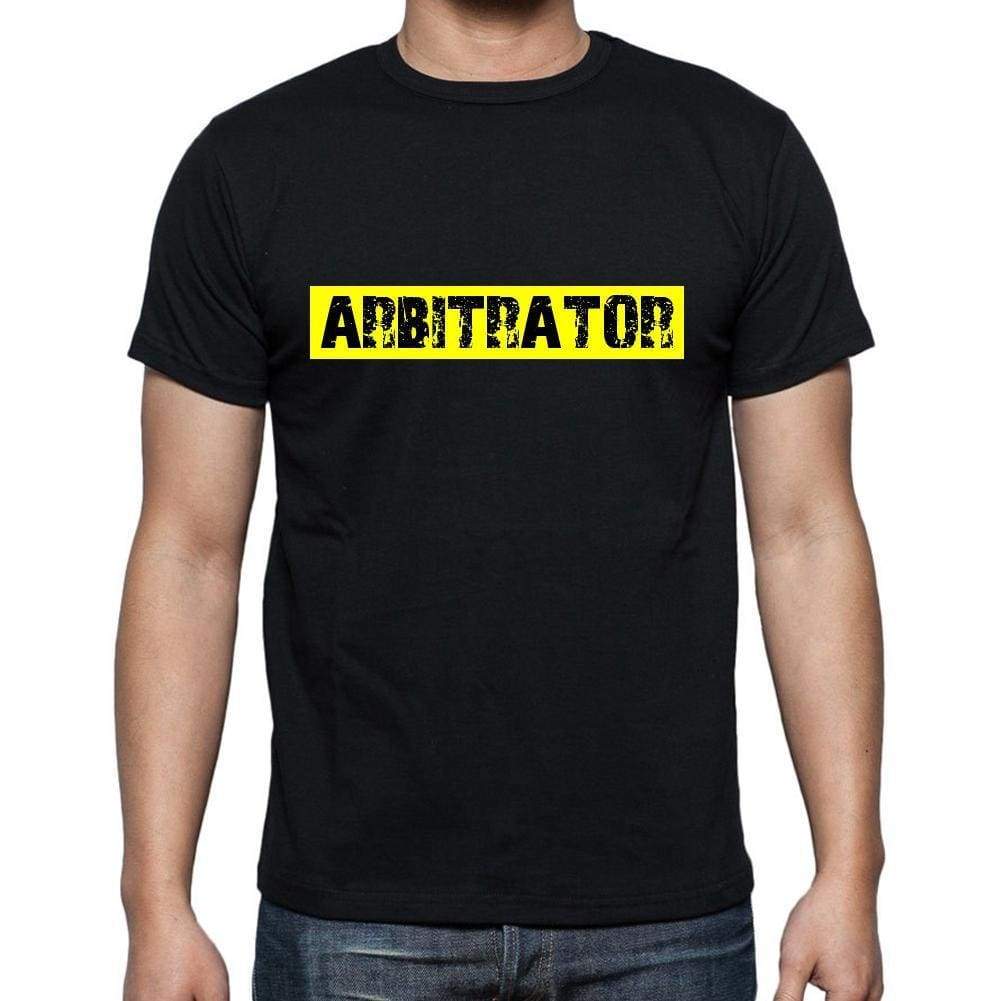 Arbitrator T Shirt Mens T-Shirt Occupation S Size Black Cotton - T-Shirt