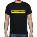 Archaeologist t shirt, mens t-shirt, occupation, S Size, Black, Cotton