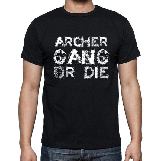 Archer Family Gang Tshirt Mens Tshirt Black Tshirt Gift T-Shirt 00033 - Black / S - Casual