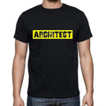 Architect t shirt, mens t-shirt, occupation, S Size, Black, Cotton