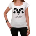 Aries Tribal Tattoo 2 Women's Short Sleeve Scoop Neck Tee 00161