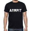 armpit ,Men's Short Sleeve Round Neck T-shirt 00004
