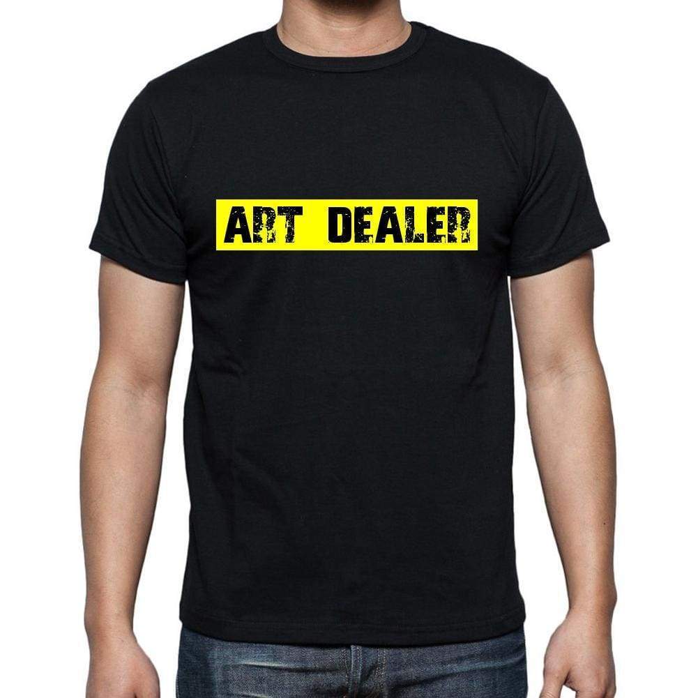 Art Dealer T Shirt Mens T-Shirt Occupation S Size Black Cotton - T-Shirt