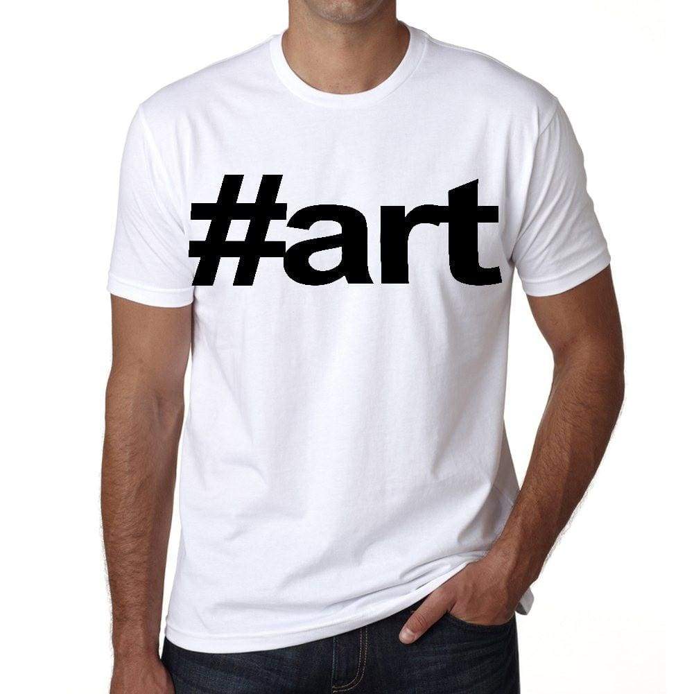 Art Hashtag Mens Short Sleeve Round Neck T-Shirt 00076