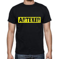 Artexer t shirt, mens t-shirt, occupation, S Size, Black, Cotton
