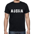 ascha, Herren Kurzarm-Rundhals-T-Shirt 00003
