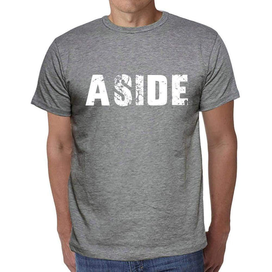 Aside Mens Short Sleeve Round Neck T-Shirt 00042 - Casual