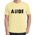 aside Men's Short Sleeve Round Neck T-shirt 00043