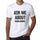 Ask Me About Mandarining White Mens Short Sleeve Round Neck T-Shirt 00277 - White / S - Casual
