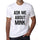 Ask Me About Mink White Mens Short Sleeve Round Neck T-Shirt 00277 - White / S - Casual
