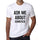 Ask Me About Semiotics White Mens Short Sleeve Round Neck T-Shirt 00277 - White / S - Casual
