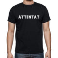 attentat, French Dictionary, Men's Short Sleeve Round Neck T-shirt 00009