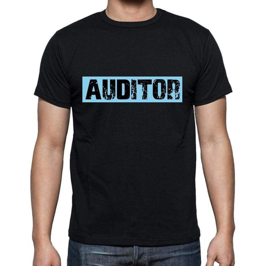 Auditor T Shirt Mens T-Shirt Occupation S Size Black Cotton - T-Shirt