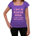 AUTHOR, What Happened, Purple, Women's Short Sleeve Round Neck T-shirt, gift t-shirt 00321