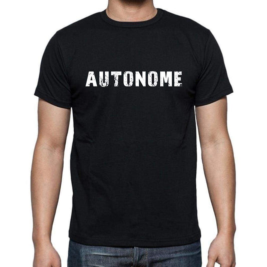 Autonome French Dictionary Mens Short Sleeve Round Neck T-Shirt 00009 - Casual