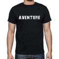 aventure, French Dictionary, Men's Short Sleeve Round Neck T-shirt 00009