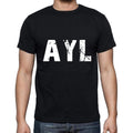 ayl, Herren-Kurzarm-Rundhals-T-Shirt 00003